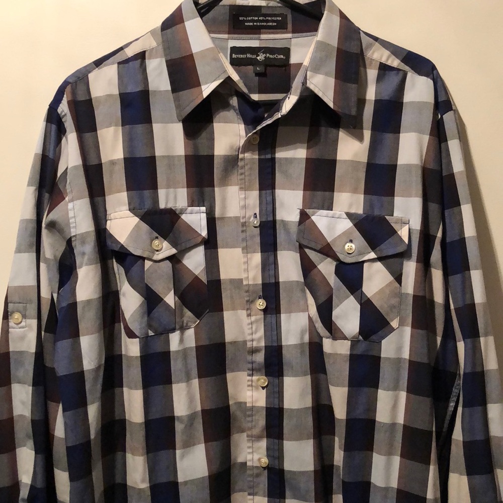 Men’s Polo Dress Shirt